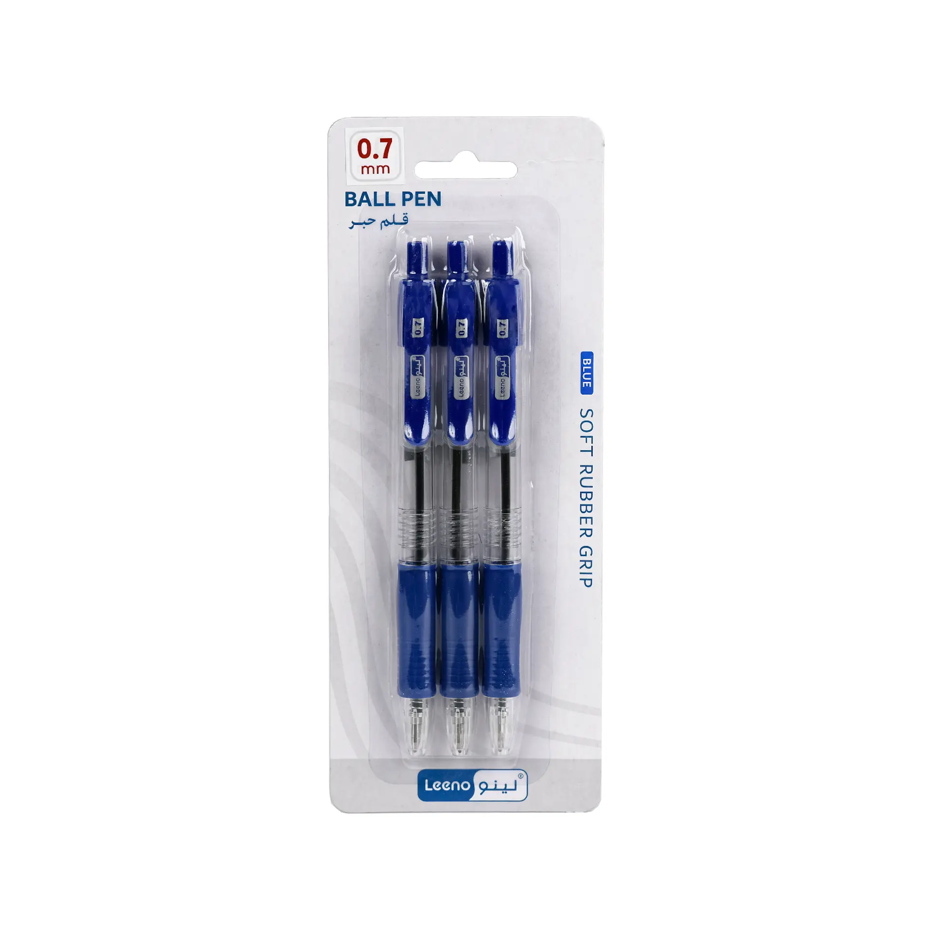 Leeno Ball Point Pen 0.7mm 3  Set blue - view 1